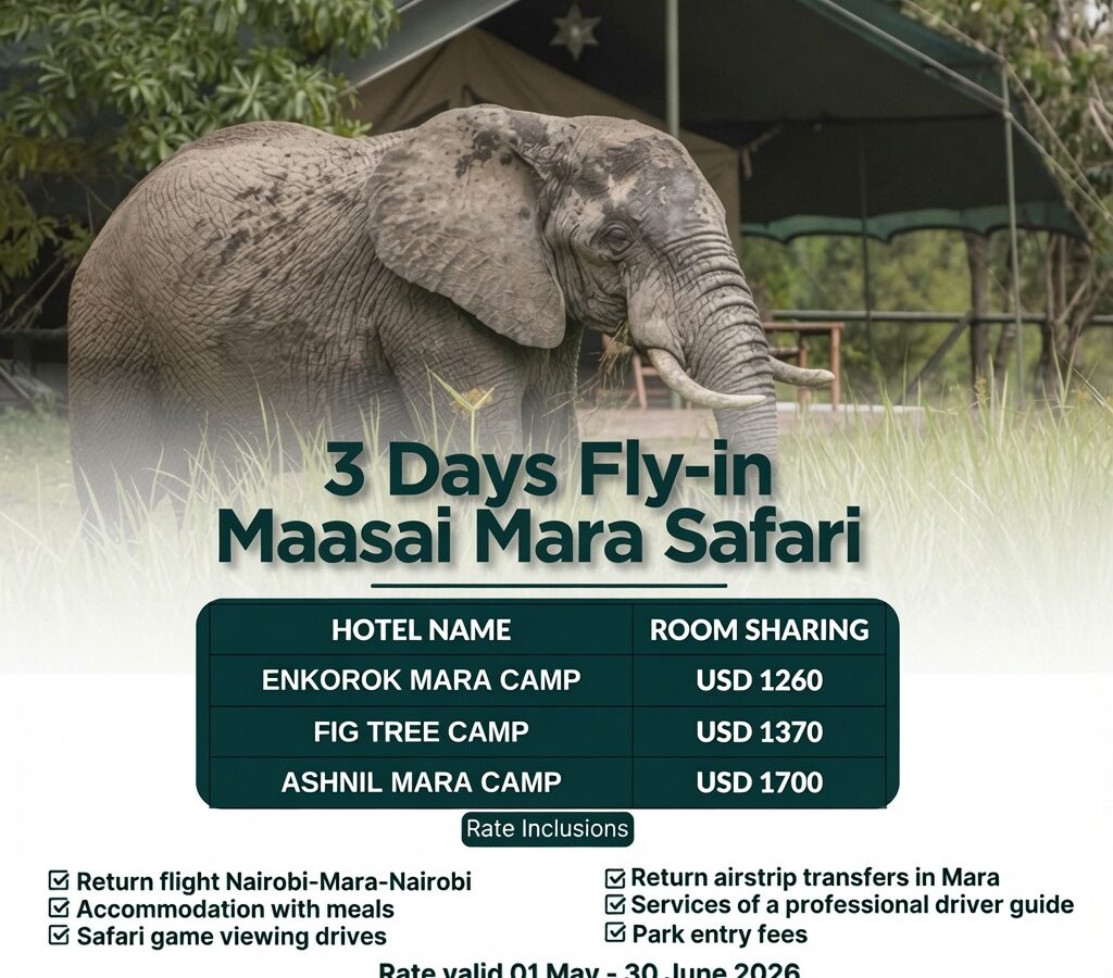 3-Day Maasai Mara Safari