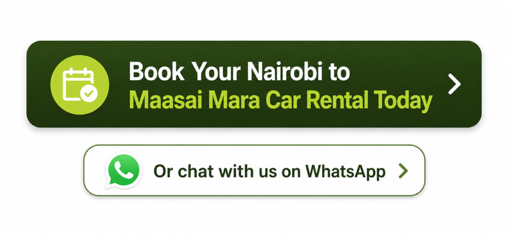 Book Your Nairobi to Masai Mara Car Rental