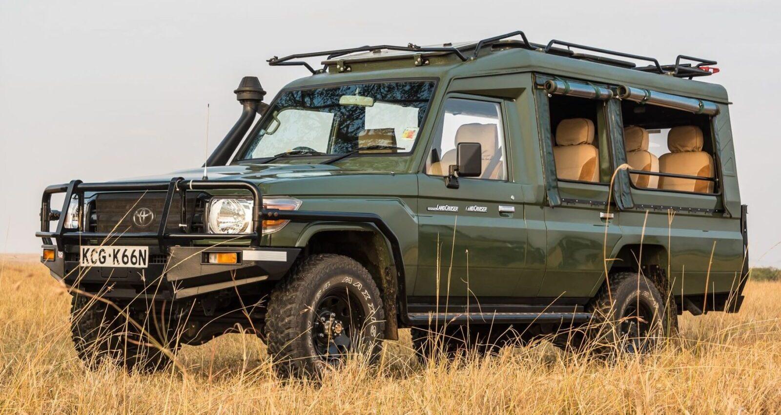 Safari Toyota Land Cruiser for Hire in Kenya | Private 6-Seater 4×4 for Tourists
