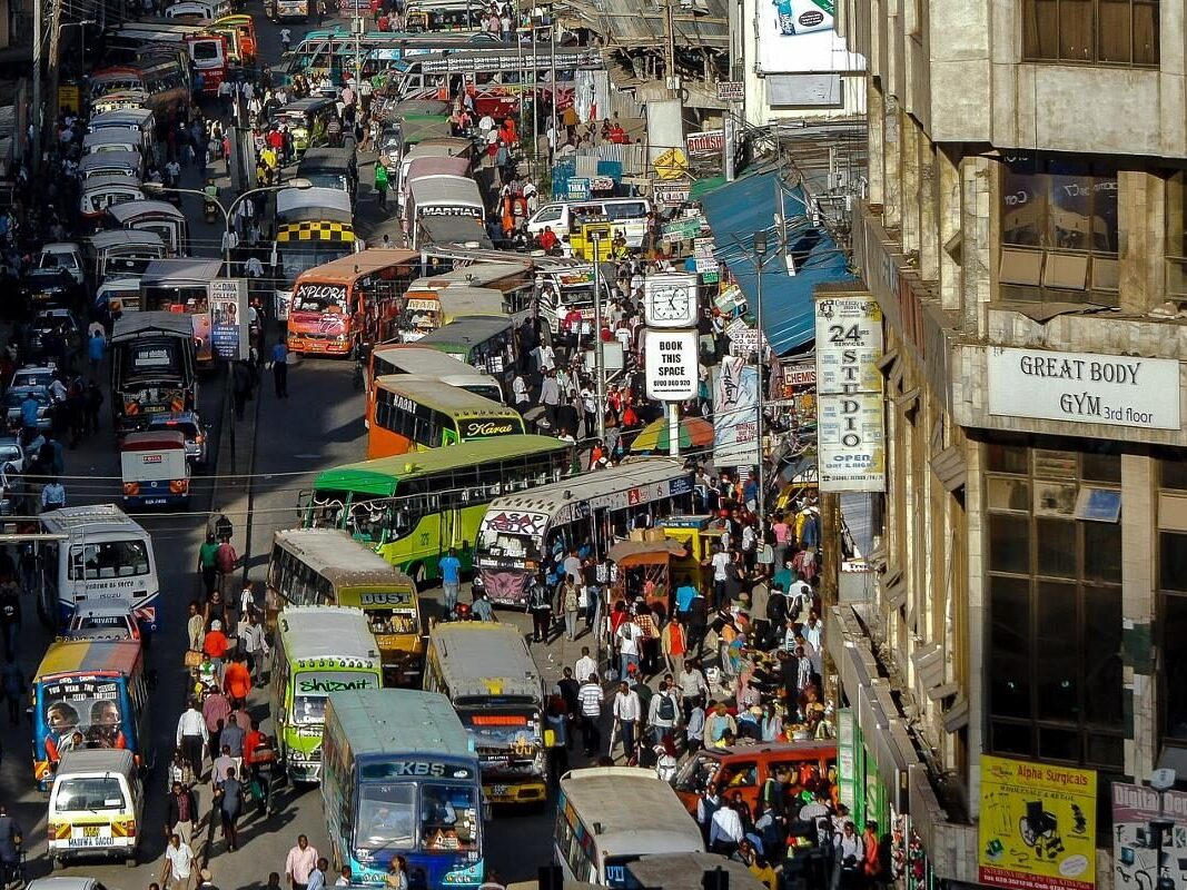 Nairobi traffic conditions for foreign self drive visitors