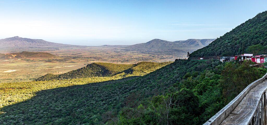 Rift Valley viewpoint escarpment road