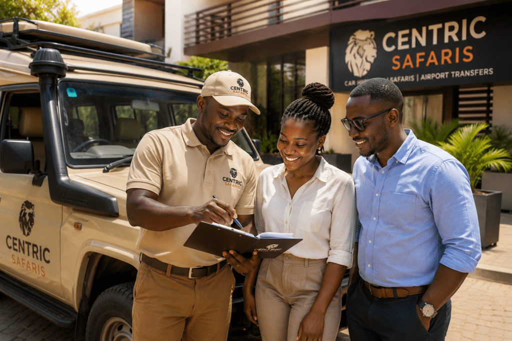 Centric Safaris car hire team in Nairobi, Kenya