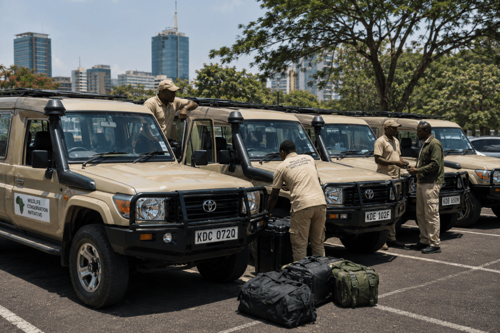 Corporate and NGO car hire fleet for field teams in Kenya